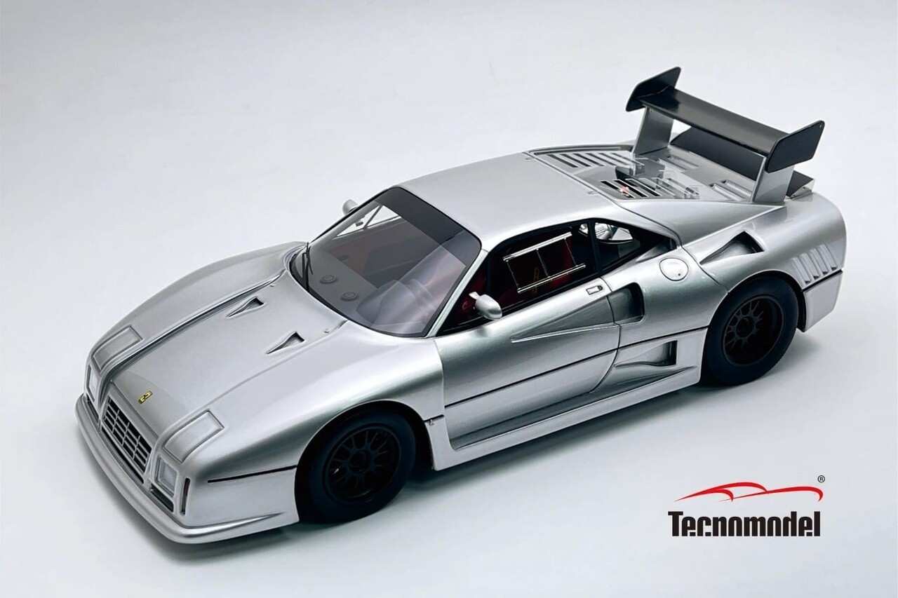 Ferrari Ferrari 288 GTO Evoluzione 1985 + Black Wheels - 1:18 - Tecnomodel Mythos Ferrari Ferrari 288 GTO Evoluzione 1985 + Black Wheels - 1:18 - Tecnomodel Mythos
