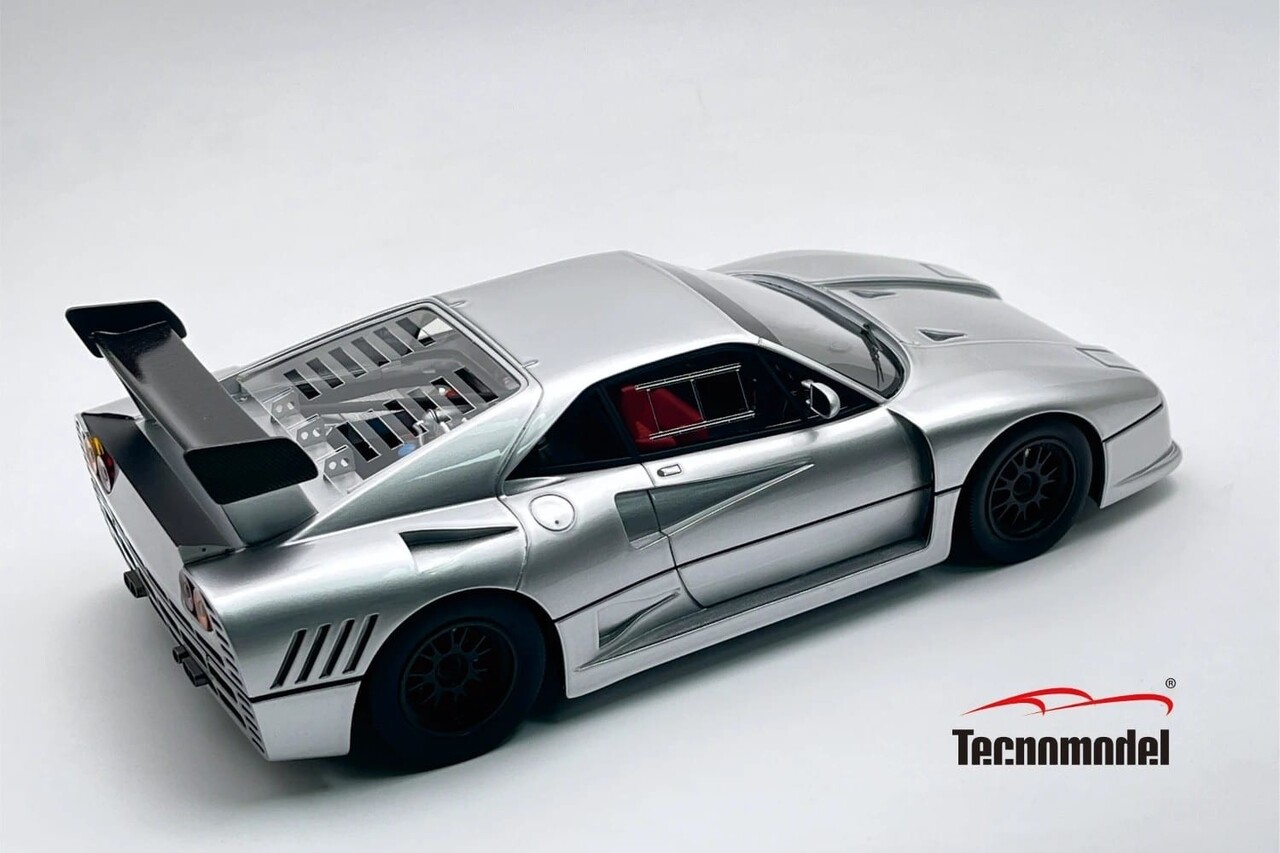 Ferrari Ferrari 288 GTO Evoluzione 1985 + Black Wheels - 1:18 - Tecnomodel Mythos Ferrari Ferrari 288 GTO Evoluzione 1985 + Black Wheels - 1:18 - Tecnomodel Mythos