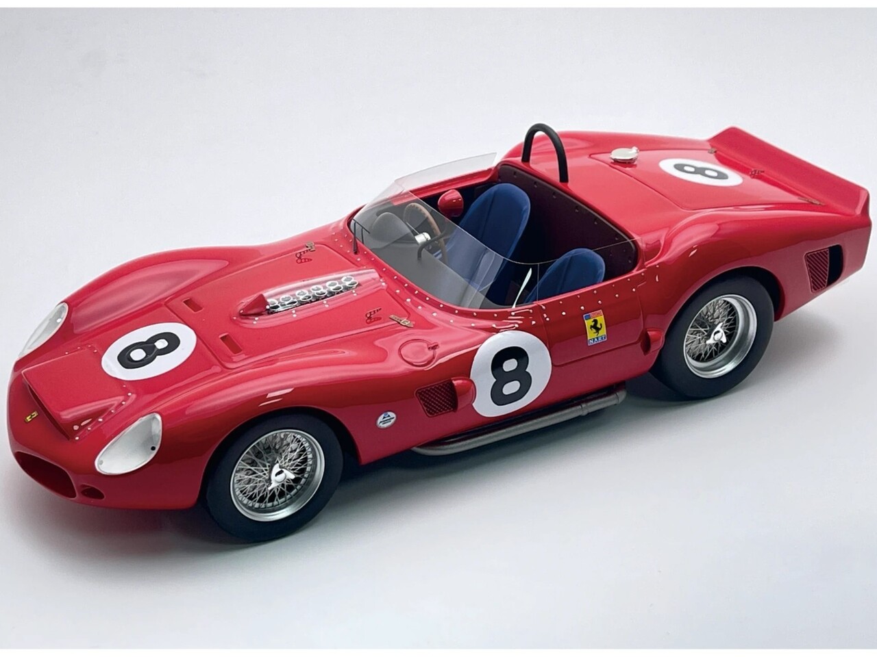Ferrari Ferrari 330 TRI-LM #8 Winner 400Km Bridgehampton (USA) 1962 - 1:18 - Tecnomodel Mythos Ferrari Ferrari 330 TRI-LM #8 Winner 400Km Bridgehampton (USA) 1962 - 1:18 - Tecnomodel Mythos