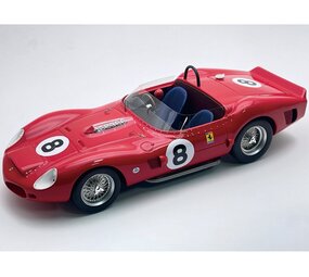 Ferrari Ferrari 330 TRI-LM #8 Winner 400Km Bridgehampton (USA) 1962 - 1:18 - Tecnomodel Mythos Ferrari Ferrari 330 TRI-LM #8 Winner 400Km Bridgehampton (USA) 1962 - 1:18 - Tecnomodel Mythos