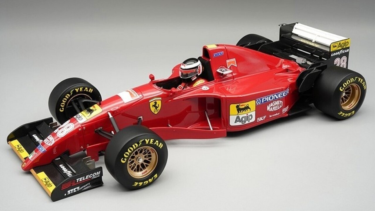 F1 Ferrari 412T2 #28 GP Monaco 1995 + Driver - 1:18 - Tecnomodel Mythos F1 Ferrari 412T2 #28 GP Monaco 1995 + Driver - 1:18 - Tecnomodel Mythos