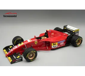 F1 Ferrari 412T2 #27 GP Japan 1995 + Rain Tyres - 1:18 - Tecnomodel Mythos F1 Ferrari 412T2 #27 GP Japan 1995 + Rain Tyres - 1:18 - Tecnomodel Mythos