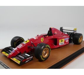 F1 Ferrari 412T2 #28 GP Japan 1995 + Rain Tyres - 1:18 - Tecnomodel Mythos F1 Ferrari 412T2 #28 GP Japan 1995 + Rain Tyres - 1:18 - Tecnomodel Mythos