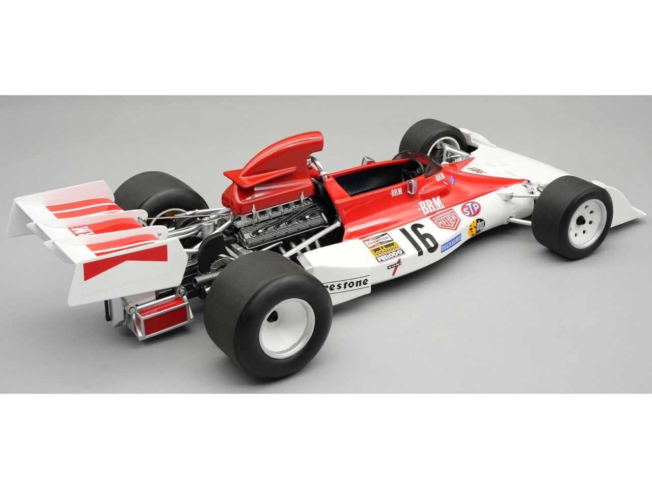 F1 BRM P160E #16 GP Spain 1973 - 1:18 - Tecnomodel Mythos F1 BRM P160E #16 GP Spain 1973 - 1:18 - Tecnomodel Mythos