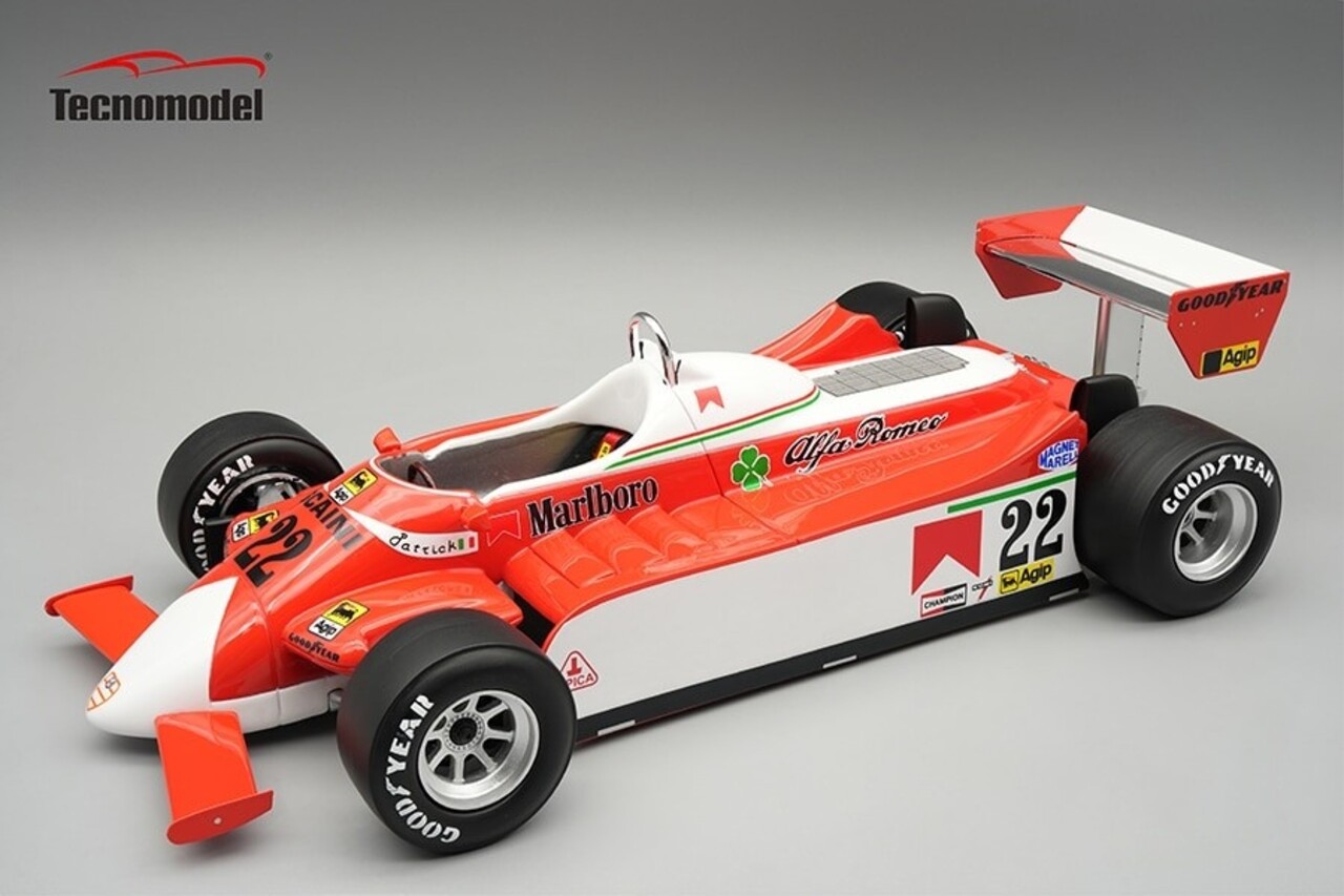 Formule 1 Alfa Romeo 179 #22 GP Monaco 1980 - 1:18 - Tecnomodel Mythos Formule 1 Alfa Romeo 179 #22 GP Monaco 1980 - 1:18 - Tecnomodel Mythos