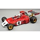 F1 Ferrari 312B-73 #4 GP Canada 1973 + Driver + Crashed Nose - 1:18 - Tecnomodel Mythos F1 Ferrari 312B-73 #4 GP Canada 1973 + Driver + Crashed Nose - 1:18 - Tecnomodel Mythos