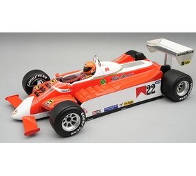 Formule 1 Alfa Romeo 179 #22 GP Netherlands 1980 + Driver - 1:18 - Tecnomodel Mythos Formule 1 Alfa Romeo 179 #22 GP Netherlands 1980 + Driver - 1:18 - Tecnomodel Mythos
