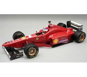 F1 Ferrari F310 #1 Winner GP Italy 1996 + Driver - 1:18 - Tecnomodel Mythos F1 Ferrari F310 #1 Winner GP Italy 1996 + Driver - 1:18 - Tecnomodel Mythos