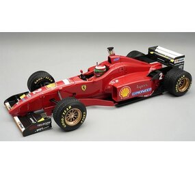 F1 Ferrari F310 #2 GP Spain 1996 + Driver + Rain Tyres - 1:18 - Tecnomodel Mythos F1 Ferrari F310 #2 GP Spain 1996 + Driver + Rain Tyres - 1:18 - Tecnomodel Mythos