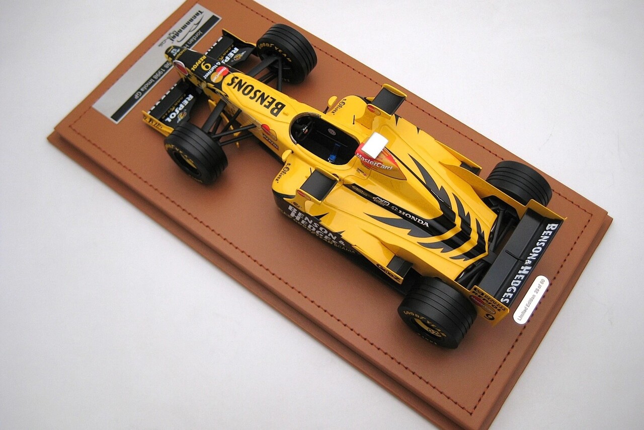 Formule 1 Jordan Honda 198 #9 GP Imola (Italy) 1998 - 1:18 - Tecnomodel Mythos Formule 1 Jordan Honda 198 #9 GP Imola (Italy) 1998 - 1:18 - Tecnomodel Mythos