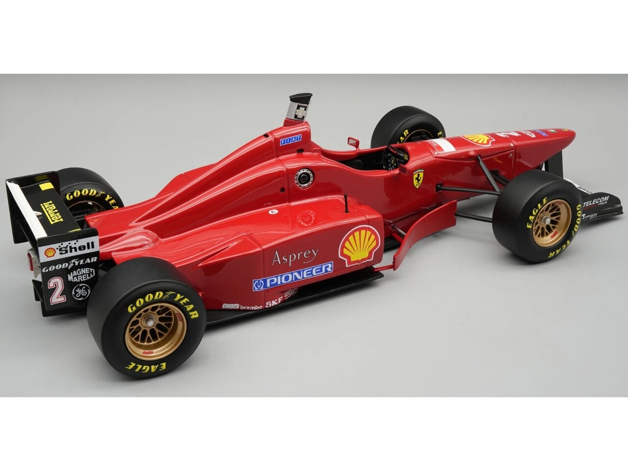 F1 Ferrari F310 #2 GP San Marino 1996 - 1:18 - Tecnomodel Mythos F1 Ferrari F310 #2 GP San Marino 1996 - 1:18 - Tecnomodel Mythos