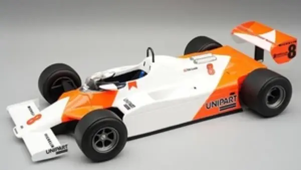 F1 McLaren MP4/1B #8 GP Monaco 1982 + Decals - 1:18 - Tecnomodel Mythos F1 McLaren MP4/1B #8 GP Monaco 1982 + Decals - 1:18 - Tecnomodel Mythos