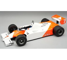 F1 McLaren MP4/1B #7 GP Monaco 1982 + Decals - 1:18 - Tecnomodel Mythos F1 McLaren MP4/1B #7 GP Monaco 1982 + Decals - 1:18 - Tecnomodel Mythos