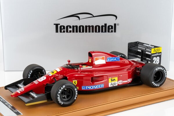 F1 Ferrari 642 #28 GP Belgium 1991 - 1:18 - Tecnomodel Mythos F1 Ferrari 642 #28 GP Belgium 1991 - 1:18 - Tecnomodel Mythos