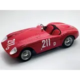Ferrari Ferrari 500 Mondial #211D 2nd Sacramento (USA) 1956 - 1:18 - Tecnomodel Mythos Ferrari Ferrari 500 Mondial #211D 2nd Sacramento (USA) 1956 - 1:18 - Tecnomodel Mythos