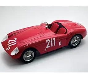 Ferrari Ferrari 500 Mondial #211D 2nd Sacramento (USA) 1956 - 1:18 - Tecnomodel Mythos Ferrari Ferrari 500 Mondial #211D 2nd Sacramento (USA) 1956 - 1:18 - Tecnomodel Mythos