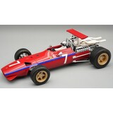 F1 Ferrari F312 F1/68 #7 GP Watkins Glen (USA) 1968 + Driver - 1:18 - Tecnomodel Mythos F1 Ferrari F312 F1/68 #7 GP Watkins Glen (USA) 1968 + Driver - 1:18 - Tecnomodel Mythos