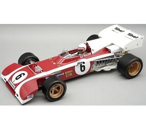 F1 Ferrari F312 B2 #6 GP South Africa 1972 + Driver - 1:18 - Tecnomodel Mythos F1 Ferrari F312 B2 #6 GP South Africa 1972 + Driver - 1:18 - Tecnomodel Mythos