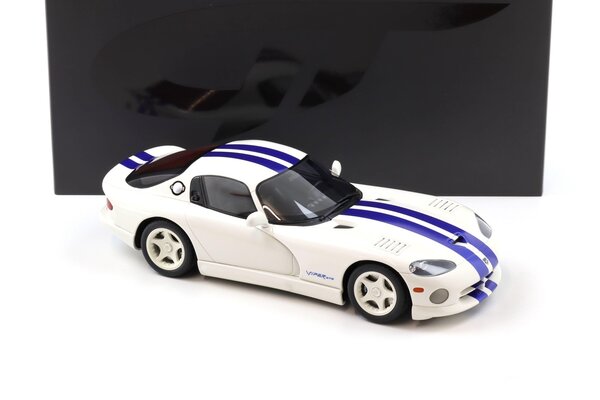 Dodge Dodge Viper GTS Coupe + Blue Stripes 1996 - 1:18 - GT Spirit