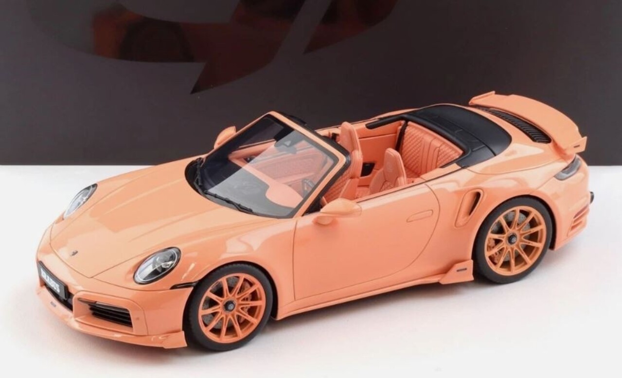 Porsche Porsche 911/992 Turbo S Brabus 900 'Peetch' Cabriolet Open 2024 - 1:18 - GT Spirit Porsche Porsche 911/992 Turbo S Brabus 900 'Peetch' Cabriolet Open 2024 - 1:18 - GT Spirit