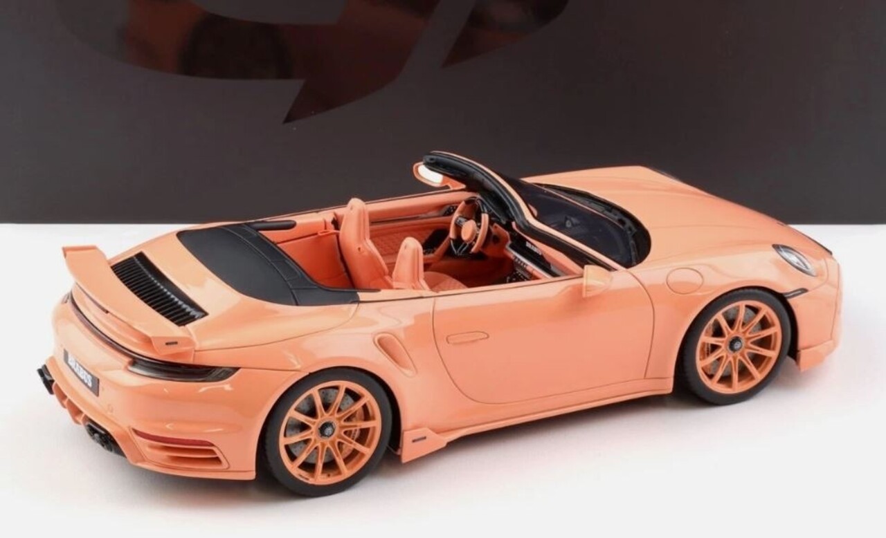 Porsche Porsche 911/992 Turbo S Brabus 900 'Peetch' Cabriolet Open 2024 - 1:18 - GT Spirit Porsche Porsche 911/992 Turbo S Brabus 900 'Peetch' Cabriolet Open 2024 - 1:18 - GT Spirit