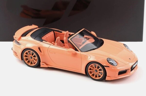 Porsche Porsche 911/992 Turbo S Brabus 900 'Peetch' Cabriolet Open 2024 - 1:18 - GT Spirit Porsche Porsche 911/992 Turbo S Brabus 900 'Peetch' Cabriolet Open 2024 - 1:18 - GT Spirit