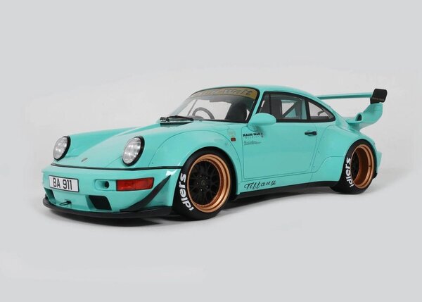 Porsche Porsche 911/930 RWB Tiffany Coupe 2020 - 1:12 - GT Spirit Porsche Porsche 911/930 RWB Tiffany Coupe 2020 - 1:12 - GT Spirit