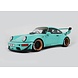 Porsche Porsche 911/930 RWB Tiffany Coupe 2020 - 1:12 - GT Spirit Porsche Porsche 911/930 RWB Tiffany Coupe 2020 - 1:12 - GT Spirit