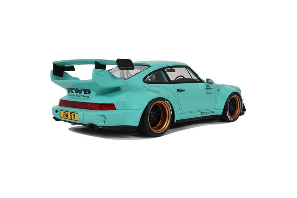 Porsche Porsche 911/930 RWB Tiffany Coupe 2020 - 1:12 - GT Spirit Porsche Porsche 911/930 RWB Tiffany Coupe 2020 - 1:12 - GT Spirit