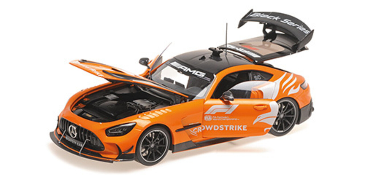 Formule 1 Mercedes-AMG GT Black Series Safety Car F1 Silverstone 2025 - 1:18 - Minichamps