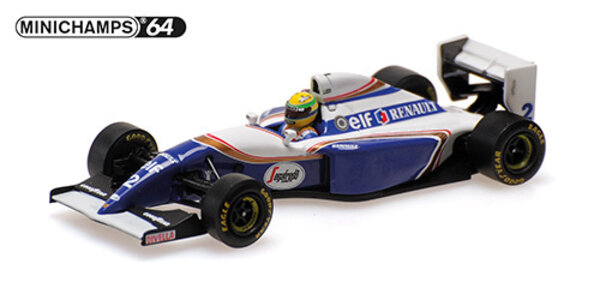 Formule 1 Williams Renault FW16, Senna, Brazil GP 1994 - 1:64 - Minichamps
