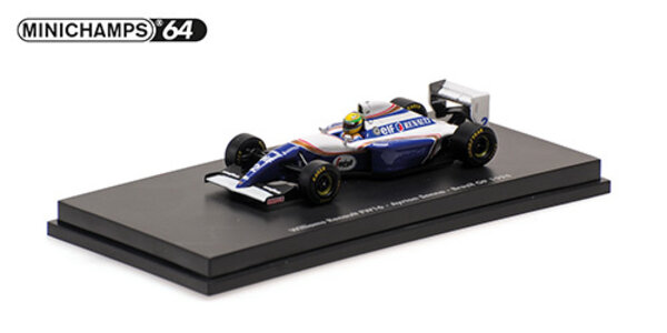 Formule 1 Williams Renault FW16, Senna, Brazil GP 1994 - 1:64 - Minichamps
