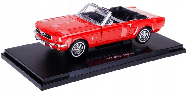 Ford Ford Mustang 1964 1/2 - 1:18 - Welly Ford Ford Mustang 1964 1/2 - 1:18 - Welly