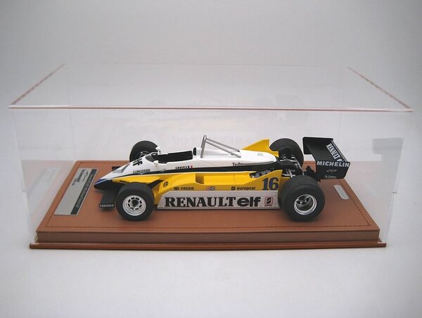 Formule 1 Renault RE30B #16 (Rene Arnoux) Winner French GP 1982 - 1:18 - Tecnomodel Mythos Formule 1 Renault RE30B #16 (Rene Arnoux) Winner French GP 1982 - 1:18 - Tecnomodel Mythos