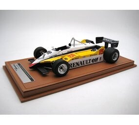 Formule 1 Renault RE30B #15 (Alain Prost) Winner South Africa GP 1982 - 1:18 - Tecnomodel Mythos Formule 1 Renault RE30B #15 (Alain Prost) Winner South Africa GP 1982 - 1:18 - Tecnomodel Mythos