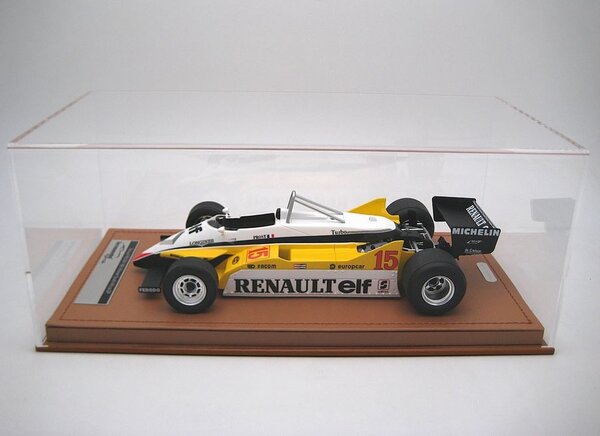Formule 1 Renault RE30B #15 (Alain Prost) Winner South Africa GP 1982 - 1:18 - Tecnomodel Mythos Formule 1 Renault RE30B #15 (Alain Prost) Winner South Africa GP 1982 - 1:18 - Tecnomodel Mythos