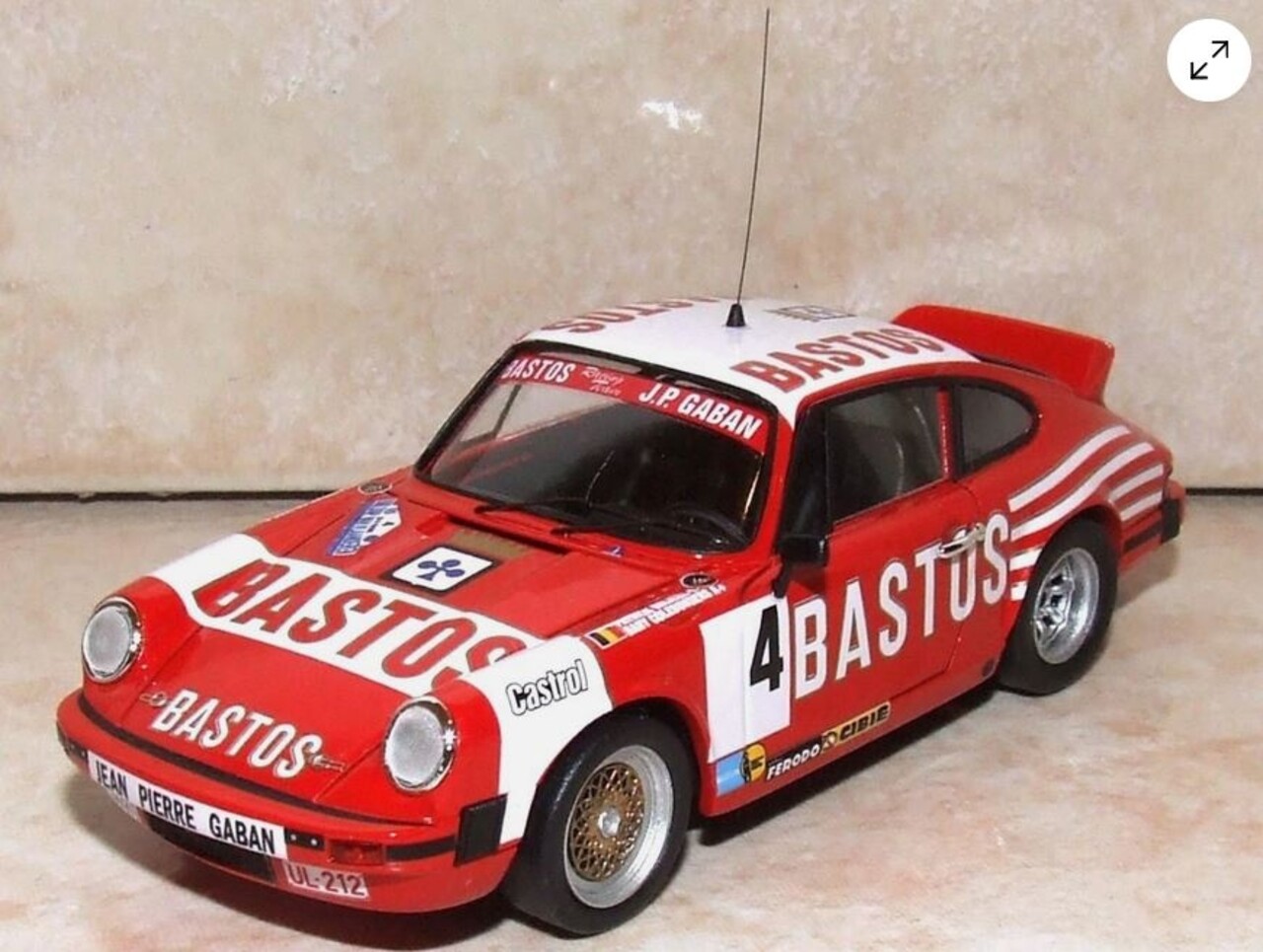 Porsche Porsche 911 SC #4 Omloop van Vlaanderen  1983 - 1:43 - Troféu