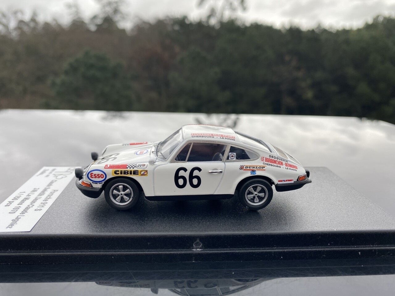 Porsche Porsche 911 S #66 24H Le Mans 1970 - 1:43 - Troféu