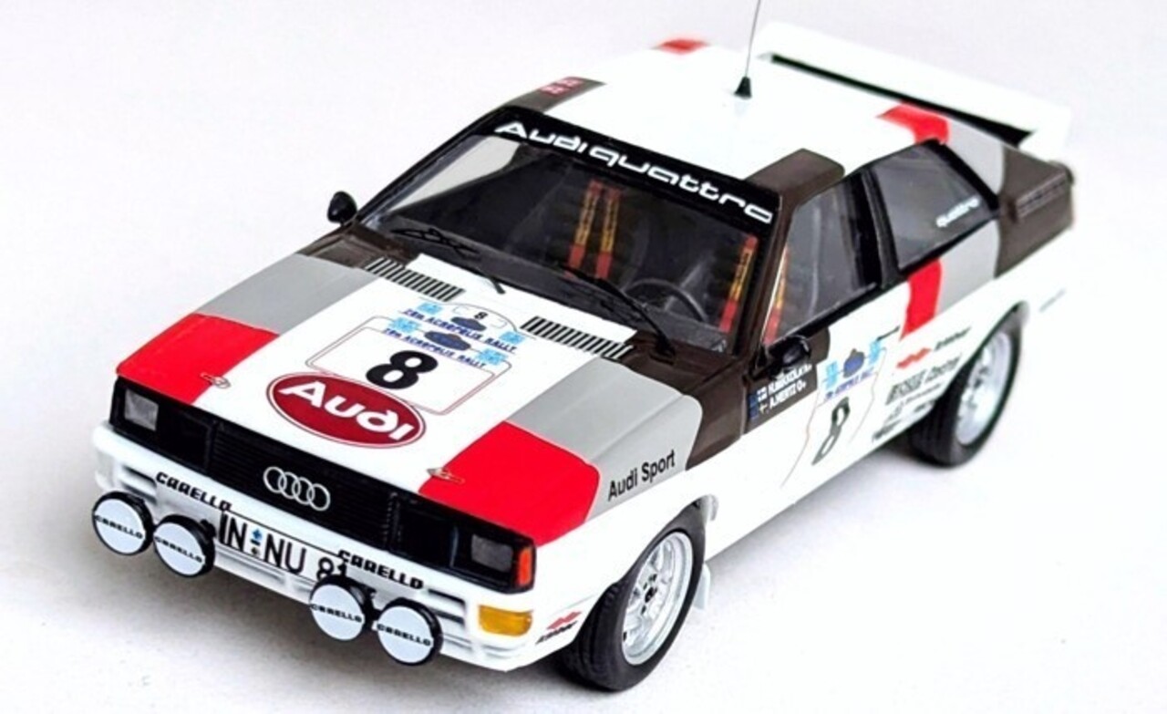 Audi Audi Quattro #8 Rally Acropolis 1981 - 1:43 - Troféu