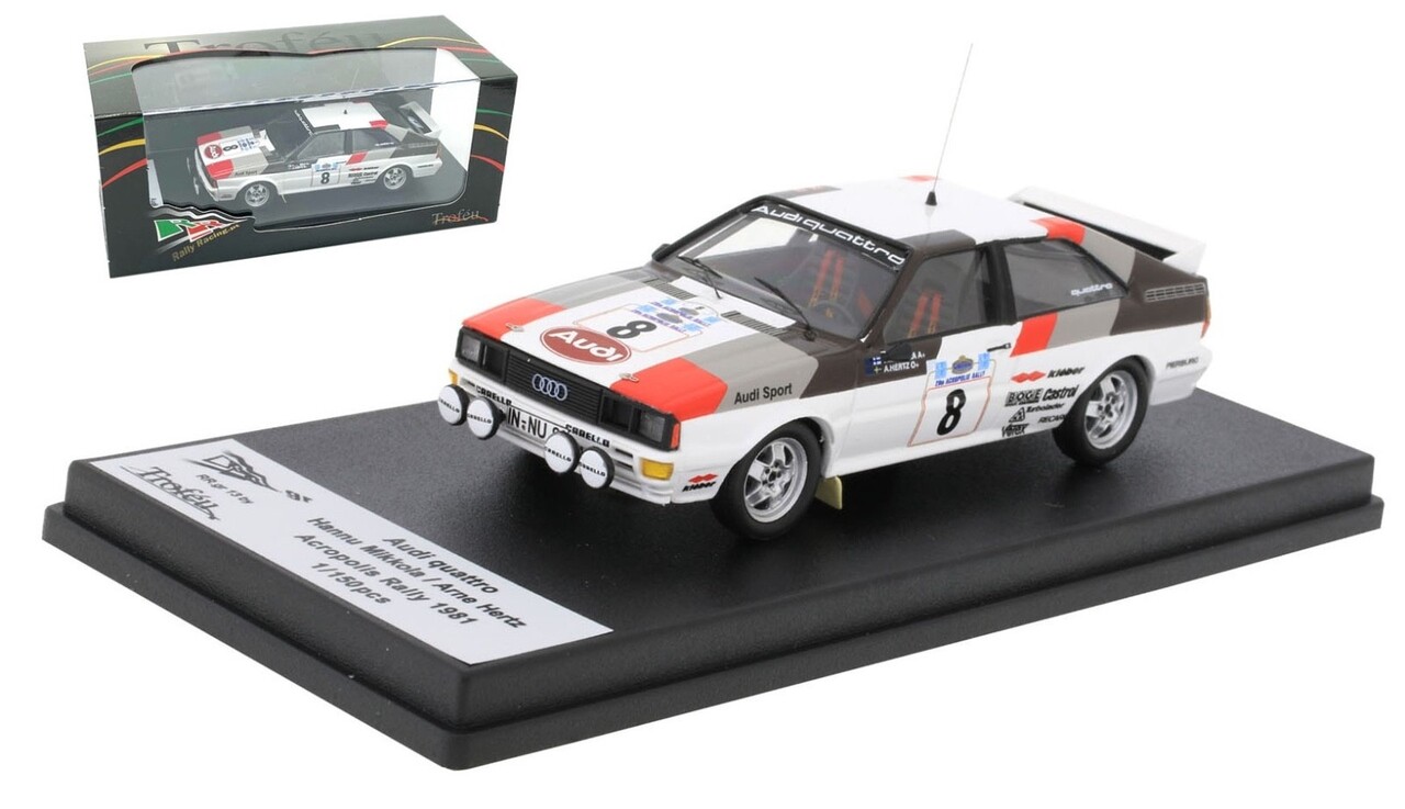 Audi Audi Quattro #8 Rally Acropolis 1981 - 1:43 - Troféu