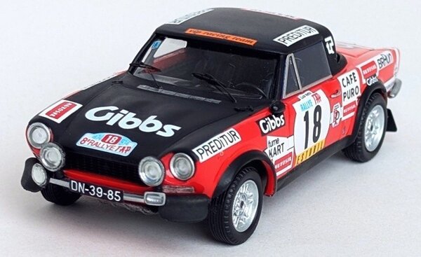 Fiat Fiat 124 Sport Spider 1600 #18 TAP Rally Portugal 1974 - 1:43 - Troféu