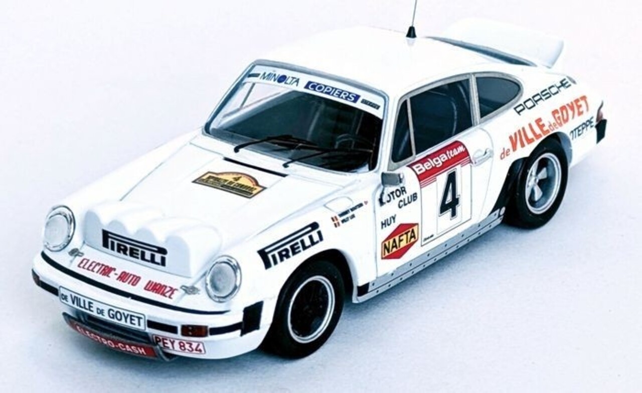 Porsche Porsche 911 SC #4 5th Rally du Condroz (Belgium) 1983 - 1:43 - Troféu