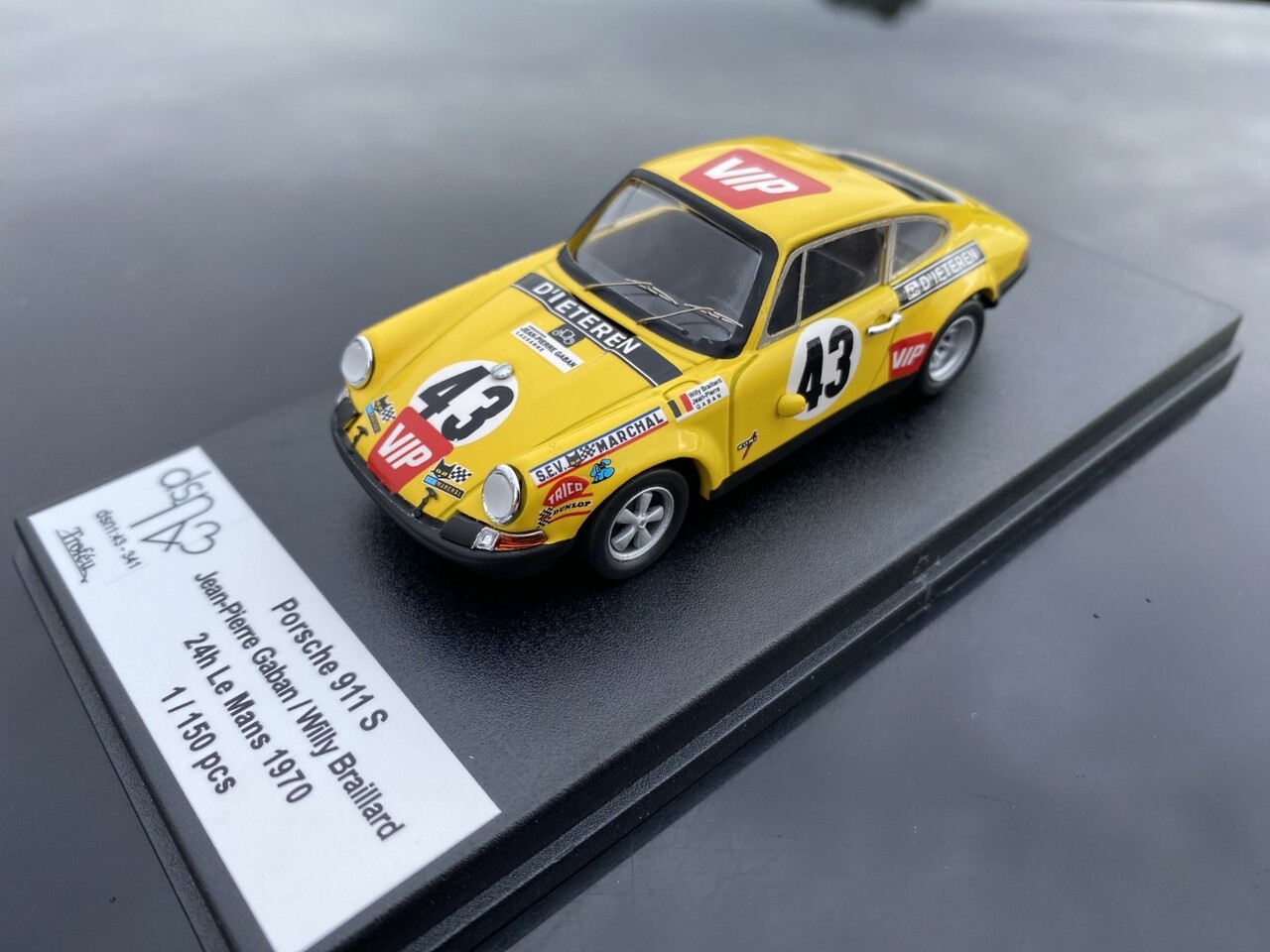 Porsche Porsche 911 S #43 24H Le Mans 1970 - 1:43 - Troféu