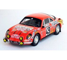 Alpine Alpine Renault A110 #49 Rally  Monte Carlo 1973 - 1:43 - Troféu