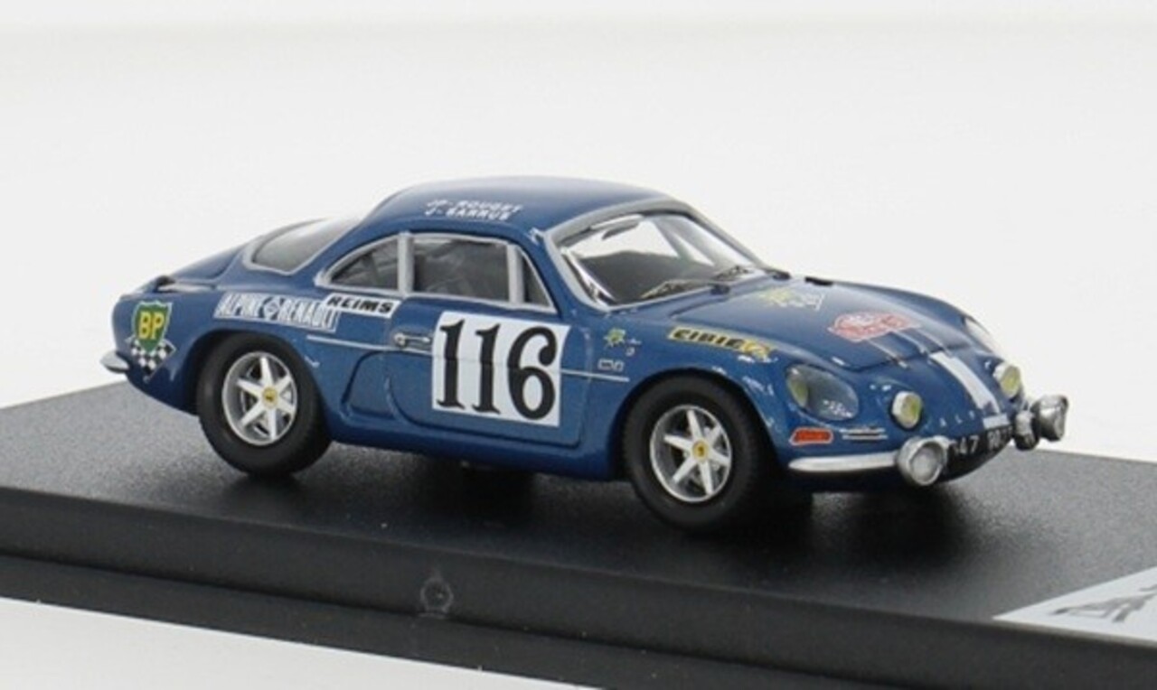 Alpine Alpine Renault A110 #116 Rally  Monte Carlo 1971 - 1:43 - Troféu