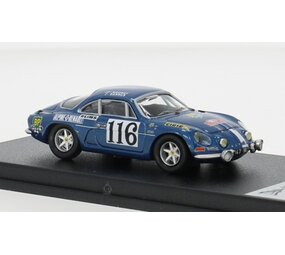Alpine Alpine Renault A110 #116 Rally  Monte Carlo 1971 - 1:43 - Troféu