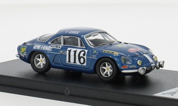 Alpine Alpine Renault A110 #116 Rally  Monte Carlo 1971 - 1:43 - Troféu