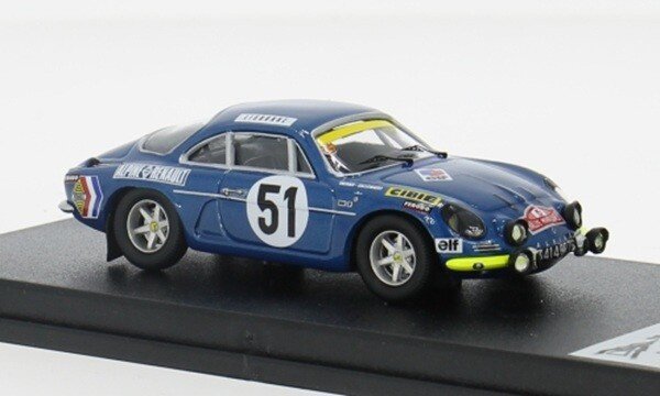 Alpine Alpine Renault A110 #51 Rally  Monte Carlo 1970- 1:43 - Troféu
