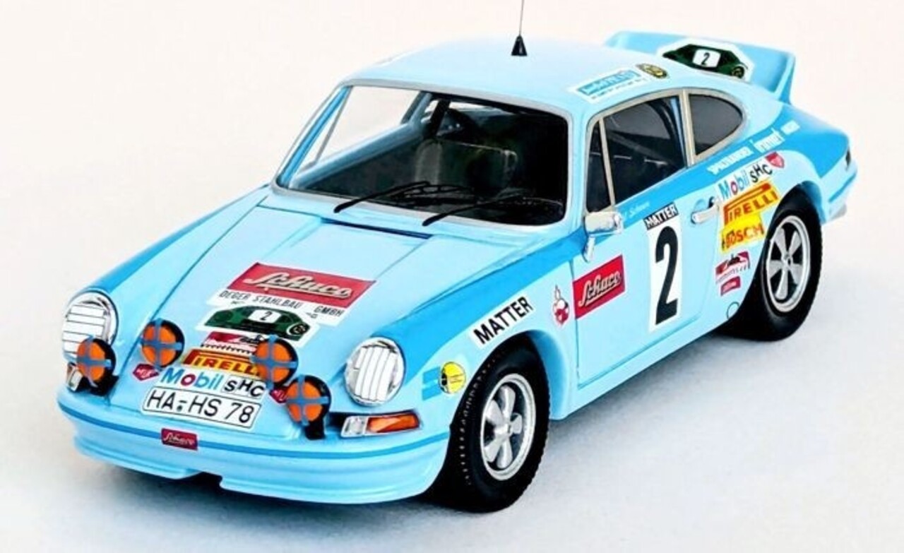 Porsche Porsche 911 Carrera RS #2 1st Rally Hunsrück 1976 - 1:43 - Troféu