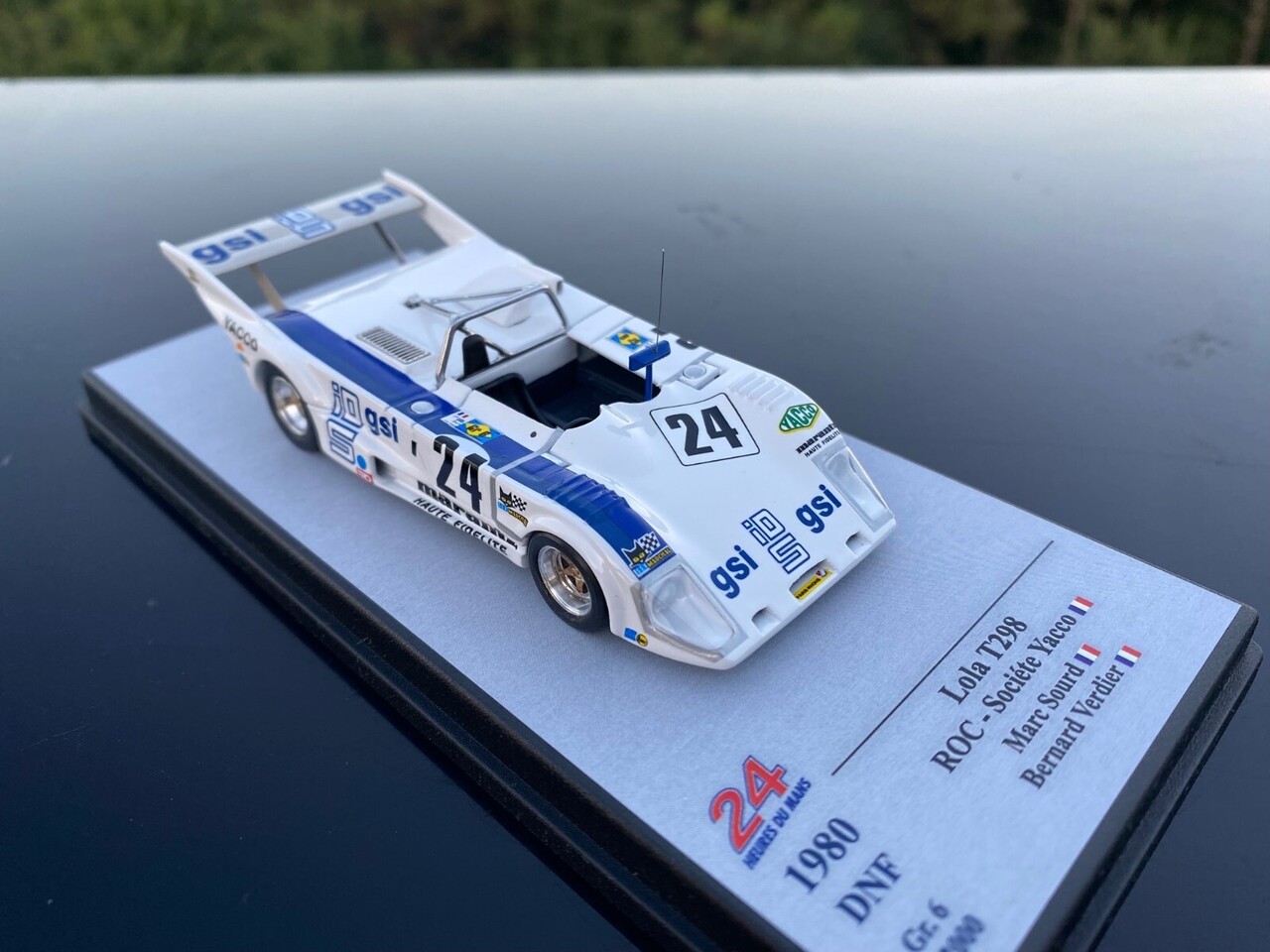 Lola Lola T298 #24 24H Le Mans 1980  - 1:43 - Troféu